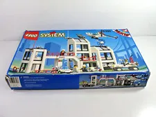 1993 LEGO Central Precint HQ 6398 ORIGINAL BOX & INNER TRAY - 19"x11.5"x3"