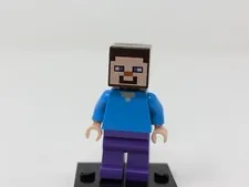 LEGO Minecraft minifig - Steve minifigure (min009)