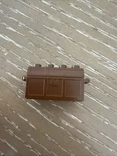 LEGO Pirate Chest Treasure Container Hinge Lid Light Brown