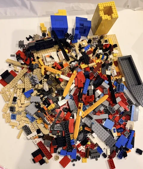 Lego 5 Pounds Random Pieces Building Blocks Bulk Lot Boat Some Ninjago Dragon