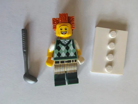 LEGO Gone Golfin' President Business minifigure CMF Series LEGO Movie 2 71023