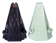 Lot of 2 Lego Harry Potter Castle Tops / Sand Green & Black / 33215