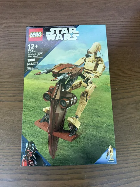 LEGO Star Wars Battle Droid with STAP 75428 New w/box damage