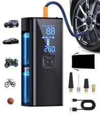 Gjosyoi Tire Inflator Portable Air Compressor 2X Faster 150Psi Cordless Air