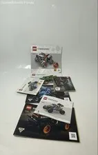 Lot Of 7 Pcs Assorted Lego Technic Large Print Mixed Instruction Manuals Age 3+