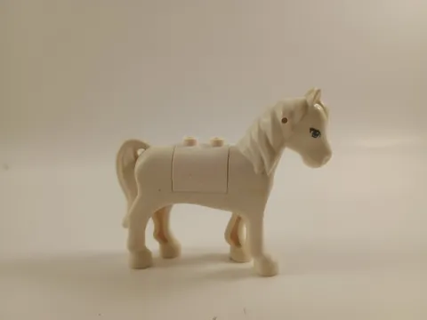 Lego Friends Minifigure Animal Land Horse White