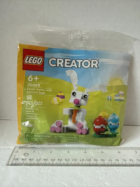 LEGO Creator 30668 Easter Bunny with Colorful Eggs 68 Piece Set New Sealed