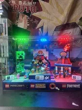 LEGO Store Display Case Minecraft Sonic Fortnite Retail Counter Display RARE