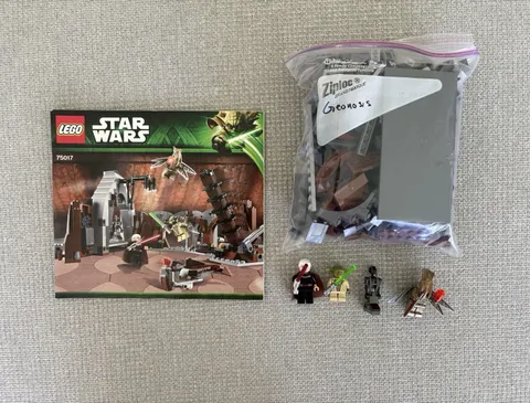 LEGO Star Wars Duel on Geonosis (75017) | Complete Set w/ Instructions, Minifigs