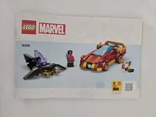 LEGO Marvel 76310 Iron Man Car And Black Panther Vs Red Hulk Instruction Manual