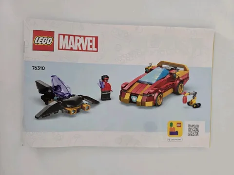 LEGO Marvel 76310 Iron Man Car And Black Panther Vs Red Hulk Instruction Manual