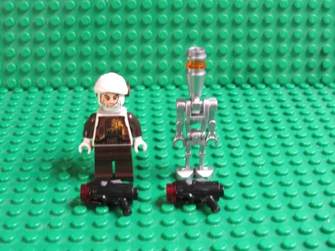 Lot 2 Lego Minifigures Star Wars Dengar  IG-88 Droid 75167 75145 sw0751 DG19