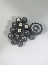 LEGO Various Random Tires Wheels Pre-owned