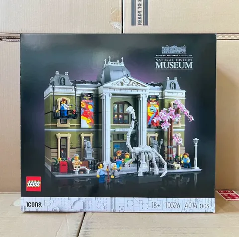 LEGO Icons 10326 Natural History Museum Modular Building 4014pcs New Sealed