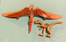 Lego Jurassic Park World Raptor Velociraptor & PTERODACTYL Lot Minifigures