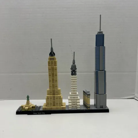 Lego Architecture: New York City Skyline 21028 COMPLETE No Instructions Or Box