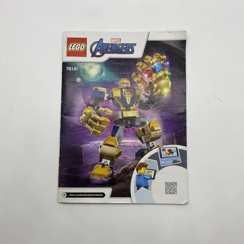 Lego Marvel Avengers Instruction Book # 76141 - Manual Only - No Figures