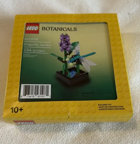 New Sealed Lego 6615078 Botanicals Insiders Gift GWP Dragonfly Garden EXCLUSIVE!
