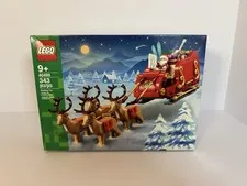 LEGO Santa’s Sleigh 40499 Christmas Holiday Set Sealed New 343 Pieces NISB