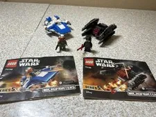 LEGO Star Wars: A-Wing vs. TIE Silencer Microfighters (75196)
