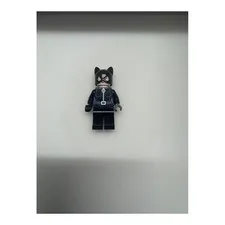 LEGO DC Super Heroes Batman Catwoman Minifigure Black Cat Cowl Suit