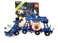 LEGO 1987 Vintage Classic SPACE 6883 Terrestrial Rover  with Instructions