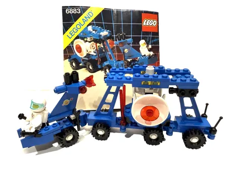 LEGO 1987 Vintage Classic SPACE 6883 Terrestrial Rover  with Instructions