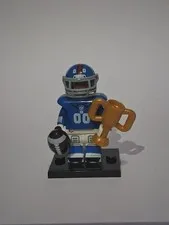 New York  Giants Football Player Minifigure Custom Lego Pad Printed 