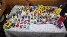 LEGO DUPLO HUGE LOT Figures Animals Vehicles Accessories Mixed Bundle Clean 90+