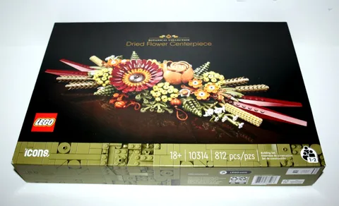 Lego Icon Botanicals Collection 10314 Dried Flower Centerpiece 812 pieces NEW 