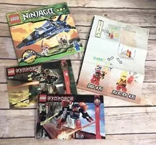 Lego Instructions Manuals ONLY Ninjago, Exoforce 9442,  7708 &7711 NO BRICKS!!