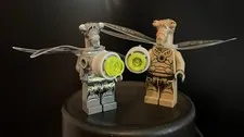 Lego Geonosian Zombie And Warrior. Both With Wings And Weapons.