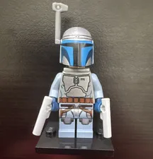 LEGO Star Wars Jango Fett Minifigure sw0468 Smile head Great condition