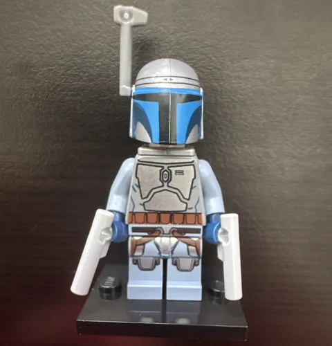 LEGO Star Wars Jango Fett Minifigure sw0468 Smile head Great condition