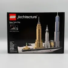 LEGO ARCHITECTURE: New York City (21028) New in Box Micro-Scale Building Toy NEW