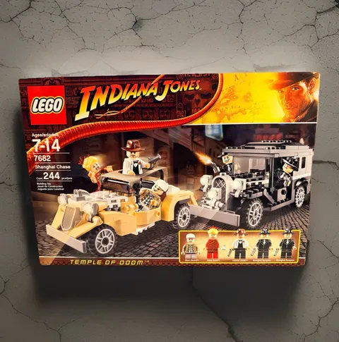 LEGO Indiana Jones Temple Of Doom Shanghai Chase Set 7682 Brand New Sealed