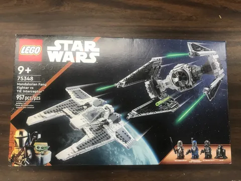 LEGO Star Wars: Mandalorian Fang Fighter Vs. Tie Interceptor (75348) Retired
