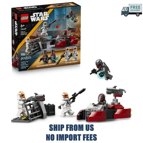 LEGO Star Wars Siege of Mandalore Battle Pack Building Toy for Boys & Girls - Th