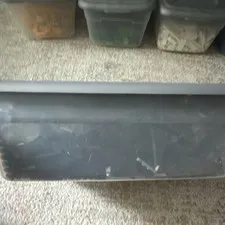 LEGO Bulk Lot Black Bricks Pieces & Parts Loose in Plastic Tub