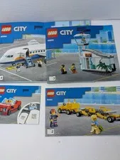 LEGO CITY: Passenger Airplane (60262) Manuel's Only Fast Shipping 