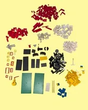 LEGO #575 Coast Guard Station  REPLACEMENT PIECES 375 Piece Set Windows Doors