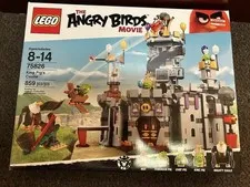 LEGO 75826 The Angry Birds Movie  ~ KING PIG'S CASTLE ~ New  Sealed Retired RED