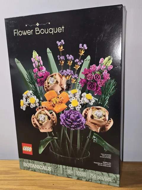 LEGO® Flower Bouquet 10280 Building Kit (756 Pieces)