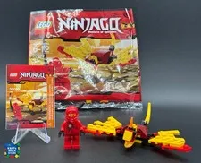 LEGO NINJAGO: Dragon Fight (30083) 100% Complete MINT