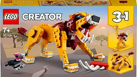 NEW LEGO Creator Wild Lion 31112 Building Blocks Age 13+ Collectors Item Y862658