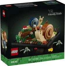 Lego Ideas Friendly Snails Autumn Nature Garden 40788 pack