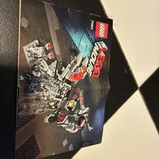Lego Movie Melting Room (70801) Instruction Booklet Only