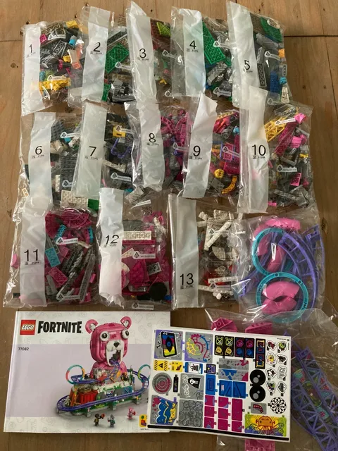LEGO 77082 Fortnite Rave Cave - NO MINIFIGURES - Build Only!