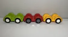Lego Duplo Lot Of (3) 6x2 2x6 Vehicle Car Base Chassis Pieces Wheels