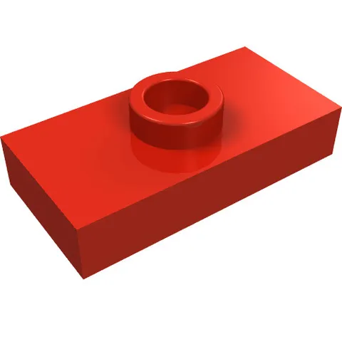 LEGO Part 3794a - Plate Special 1 x 2 with 1 Stud without Groo - Pick Your Color